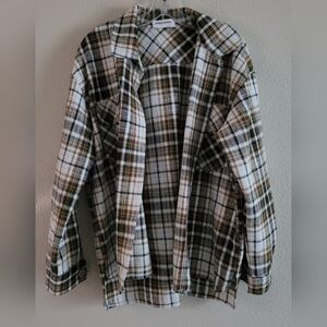 Goodnight Macaroon flannel button up
